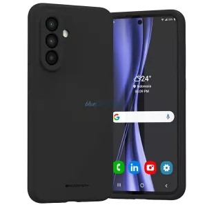 Mercury Silicone tok Samsung Galaxy A56 - fekete