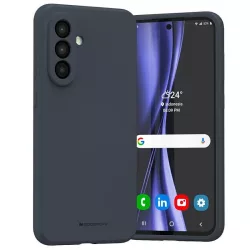 Mercury Silicone tok Samsung Galaxy A56 - tengerészkék