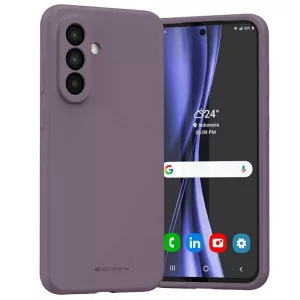 Mercury Silicone tok Samsung Galaxy A56 - lila