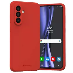 Mercury Silicone tok Samsung Galaxy A56 - piros