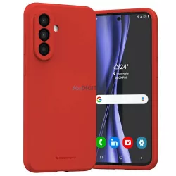 Mercury Silicone tok Samsung Galaxy A56 - piros