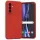 Mercury Silicone tok Samsung Galaxy A56 - piros