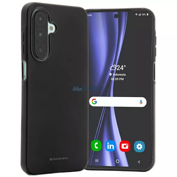 Mercury Soft tok Samsung Galaxy A26 - fekete