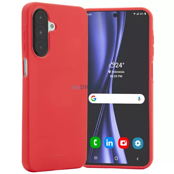 Mercury Soft tok Samsung Galaxy A26 - piros