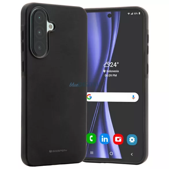 Mercury Soft tok Samsung Galaxy A56 - fekete