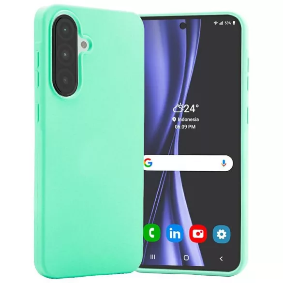 Mercury Soft tok Samsung Galaxy A56 - mentazöld