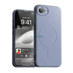   Mercury Semi-Silicone MagSafe-kompatibilis tok iPhone 16e - orgonalila