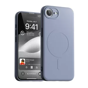 Mercury Semi-Silicone MagSafe-kompatibilis tok iPhone 16e - orgonalila