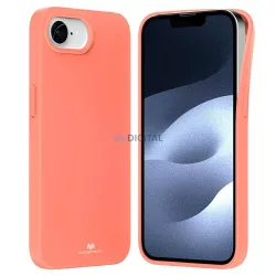 Mercury Soft tok iPhone 16e - halvány rózsaszín