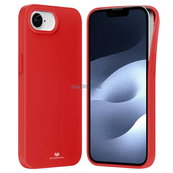 Mercury Soft tok iPhone 16e - piros