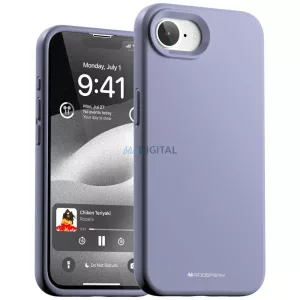 Mercury Silicone tok iPhone 16e - levendulalila