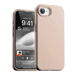 Mercury Silicone tok iPhone 16e - pasztell rózsaszín