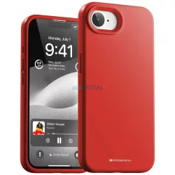 Mercury Silicone tok iPhone 16e - piros