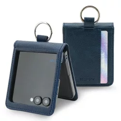   Mercury Basic Diary tok Samsung Galaxy Z Flip7 - tengerészkék