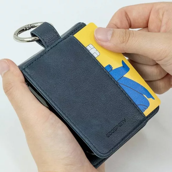 Mercury Basic Diary tok Samsung Galaxy Z Flip7 - tengerészkék