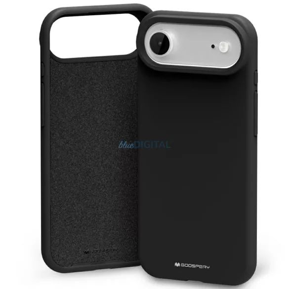 Mercury Silicone tok iPhone Air - fekete