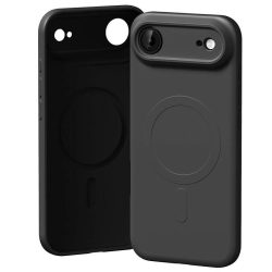   Mercury Semi-Silicone MagSafe-kompatibilis tok iPhone Air - fekete