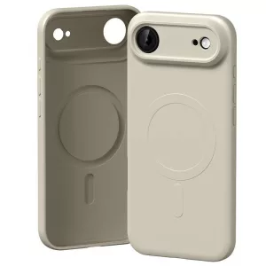 Mercury Semi-Silicone MagSafe-kompatibilis tok iPhone Air - világosszürke