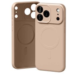   Mercury Semi-Silicone MagSafe-kompatibilis tok iPhone 17 Pro Max - pasztell rózsaszín