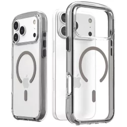 Araree Duple M Air MagSafe tok iPhone 17 Pro Max szürke