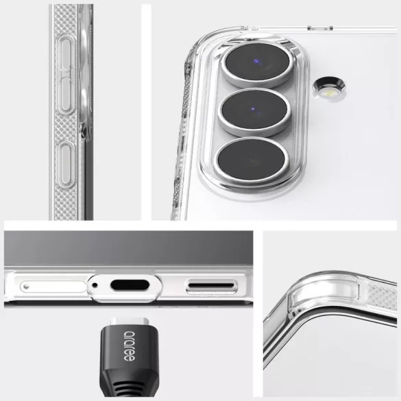 Araree Flexield tok Samsung Galaxy S25 FE átlátszó tok Samsung Galaxy S25 FE számára