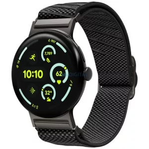 Spigen Lite Fit X V2 szíj Google Pixel Watch 4/3/2/1 41mm - fekete