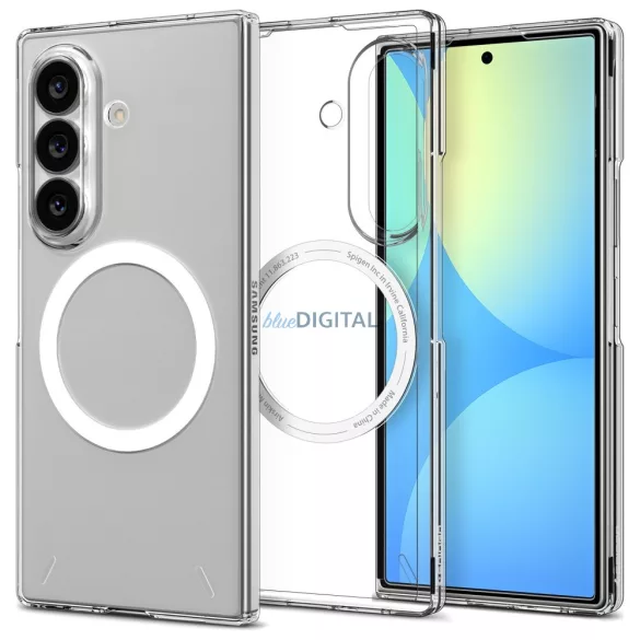 Spigen Air Skin MagSafe tok Samsung Galaxy Z Fold8 Ultra - átlátszó fehér