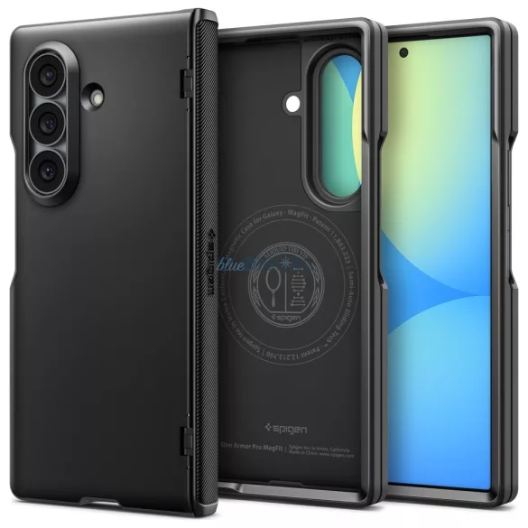 Spigen Slim Armor Pro MagSafe tok Samsung Galaxy Z Fold8 Ultra - fekete