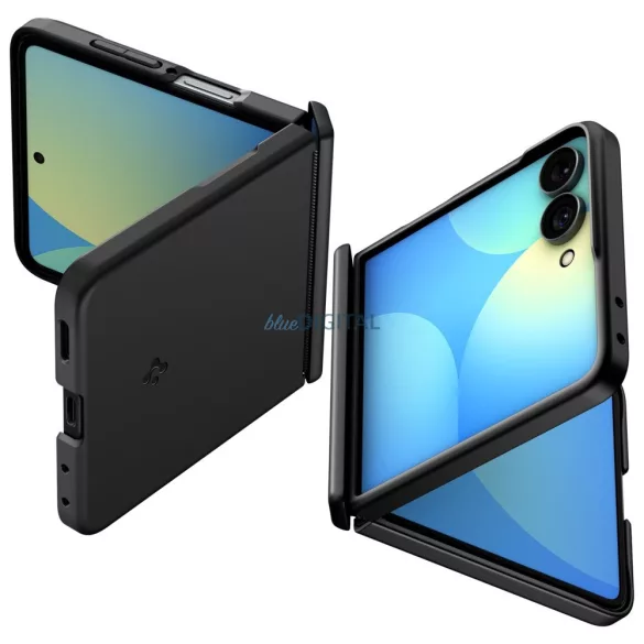 Spigen Air Fit Pro Mag MagSafe tok Samsung Galaxy Z Flip8 - fekete