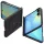 Spigen Air Skin Aramid Mag MagSafe tok Samsung Galaxy Z Flip8 - fekete
