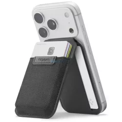   Spigen S314-4 Slim Fold Tripod MagSafe mágneses pénztárca - fekete