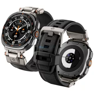 Spigen DuraPro Armor szíj Samsung Galaxy Watch Ultra 1 / 2 2024-2026 47mm - fekete