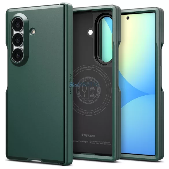 Spigen Tough Armor Pro Mag MagSafe tok Samsung Galaxy Z Fold8 Ultra - zöld