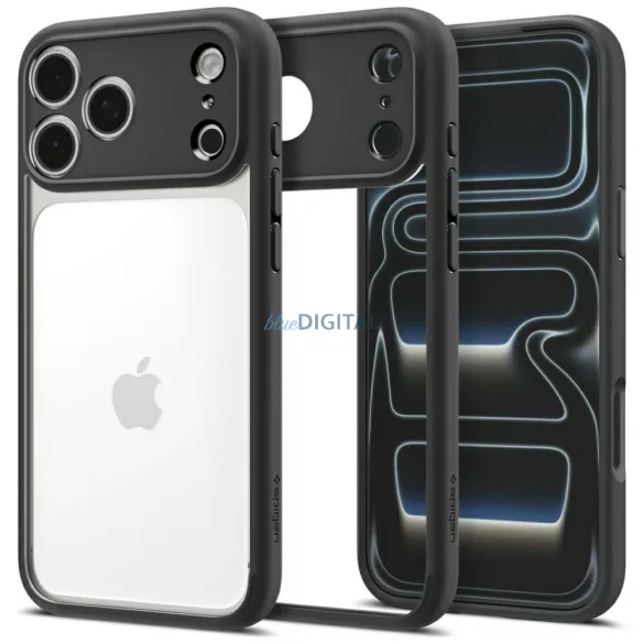 Spigen Ultra Hybrid tok Apple iPhone 18 Pro / 17 Pro - fekete