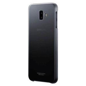 Tok Samsung EF-AJ610CB J6 Plus 2018 J610 fekete színátmenetes tok