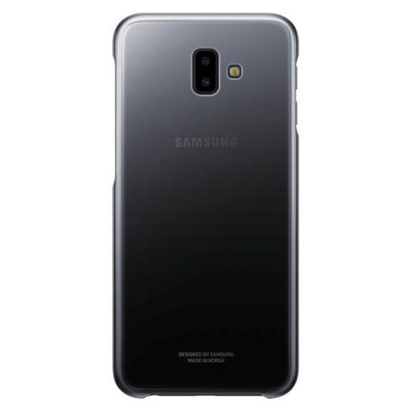 Tok Samsung EF-AJ610CB J6 Plus 2018 J610 fekete színátmenetes tok