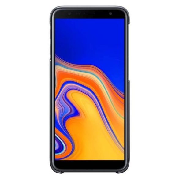 Tok Samsung EF-AJ610CB J6 Plus 2018 J610 fekete színátmenetes tok