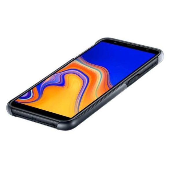 Tok Samsung EF-AJ610CB J6 Plus 2018 J610 fekete színátmenetes tok