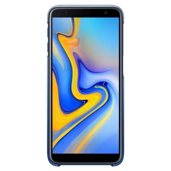 Tok Samsung EF-AJ610CL J6 Plus 2018 J610 kék színátmenetes tok