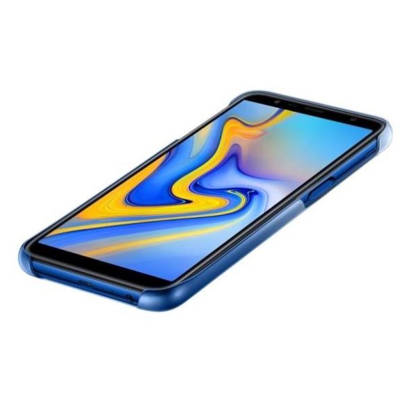 Tok Samsung EF-AJ610CL J6 Plus 2018 J610 kék színátmenetes tok