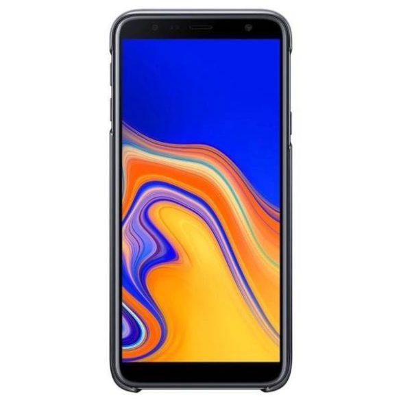 Tok Samsung EF-AJ415CB J4 Plus 2018 J415 fekete színátmenetes tok