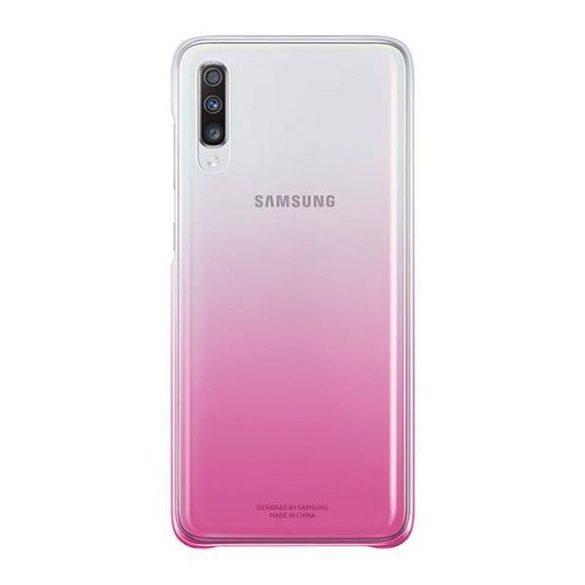 Tok Samsung EF-AA705CP A70 színátmenetes rózsaszín tok