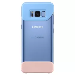 Samsung EF-MG955CL S8 Plus G955 kék tok, 2 darabos tok
