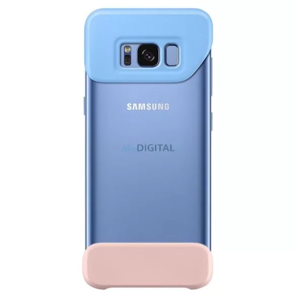 Samsung EF-MG955CL S8 Plus G955 kék tok, 2 darabos tok