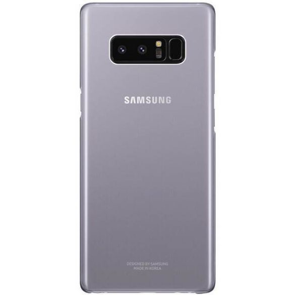 Tok Samsung EF-QN950CV Note 8 N950 szürke Clear Cover tok