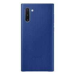Tok Samsung EF-VN970LL Note 10 N970 kék bőr tok