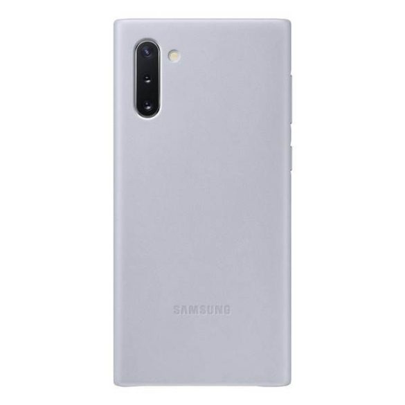 Tok Samsung EF-VN970LJ Note 10 N970 szürke bőr tok