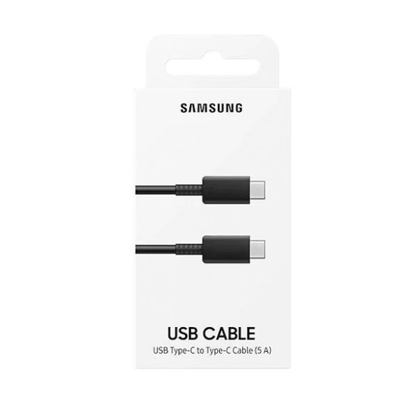 Kábel Samsung EP-DN975BB USB-C - USB-C fekete gyorstöltés