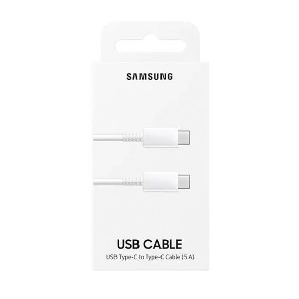 Kábel Samsung EP-DN975BW USB-C - USB-C fehér gyorstöltés