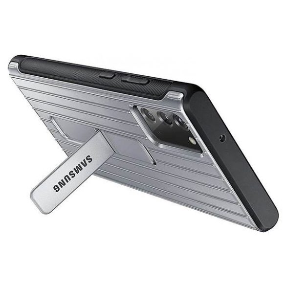 Tok Samsung EF-RN980CS Note 20 N980 ezüst álló védőtok